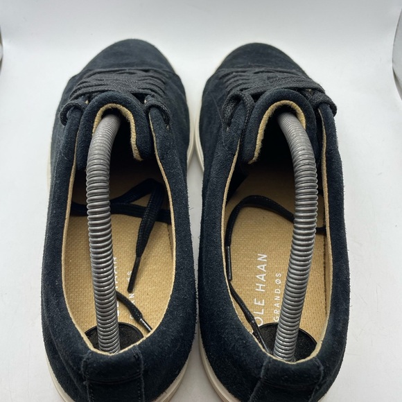 Cole Haan Grand OS Crosscourt II women’s Black Suede Sneakers size 10.5 B - Picture 6 of 9